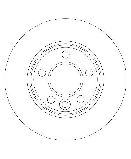 TRW Тормозной диск задний Фото 2
