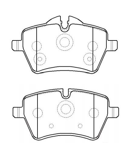 HSB Колодки дисковые передние