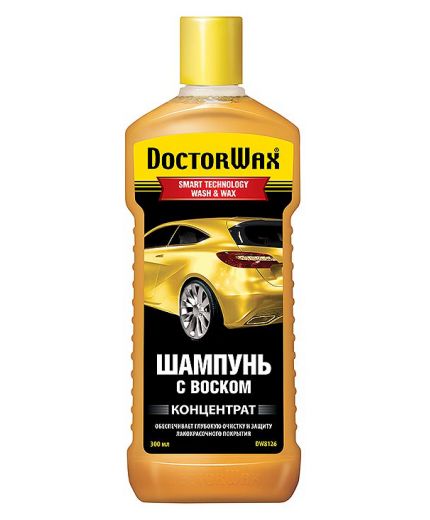 DoctorWax Шампунь-концентрат с воском 600мл Фото 3