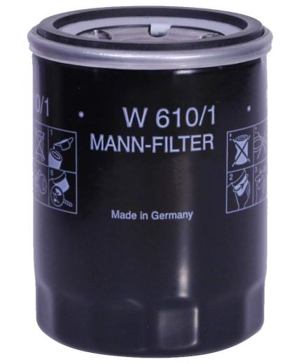 Mann-Filter Фильтр масляный W610/80 Фото 2
