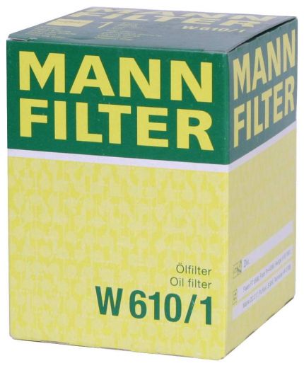 Mann-Filter Фильтр масляный W610/80 Фото 3