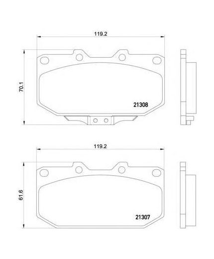Textar Колодки дисковые