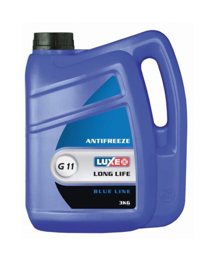 Антифриз LUXE LONG LIFE G11 синий 3кг