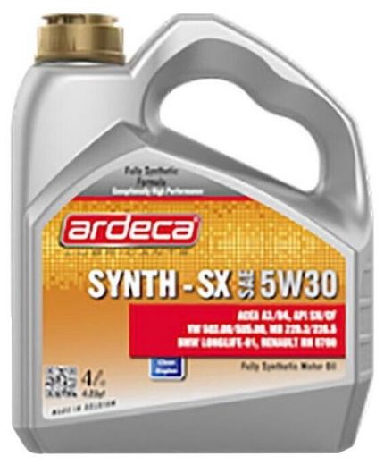 Моторное масло ARDECA SYNTH-SX 5W-30 4л