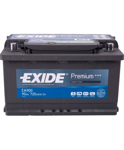 EXIDE Аккумулятор Premium EA900 720А (90 А/ч)