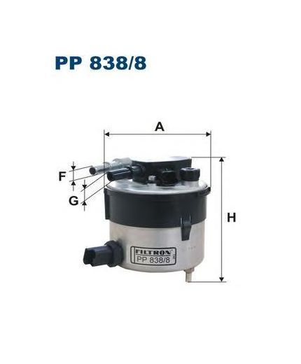 FILTRON Фильтр топливный Фото 3