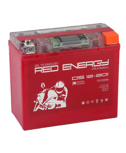 Red Energy 1220.1 (YTX20L-BS, YTX20HL-BS, YB16L-B, YB18L-A) (20 А/ч)