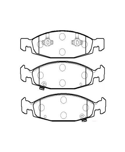 HSB Колодки дисковые