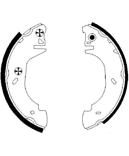 BOSCH Колодки дисковые