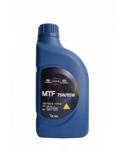 Трансмиссионное масло HYUNDAI OE HYU/KIA MOBIS MTF 75W/85W / API GL 4 для МКПП 1л