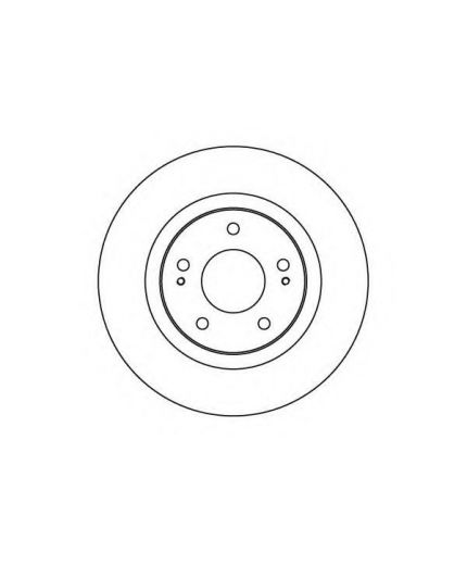 NK Тормозной диск передний
