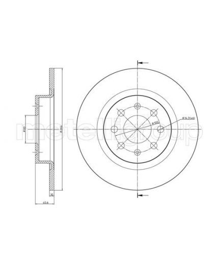 Trusting Тормозной диск Фото 2