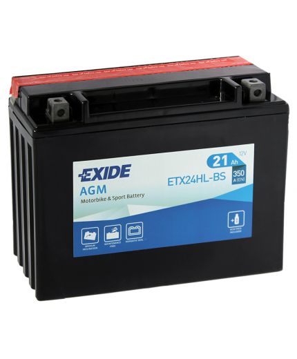 EXIDE AGM 12 V (21 А/ч) 350 A ETN 0 B0
