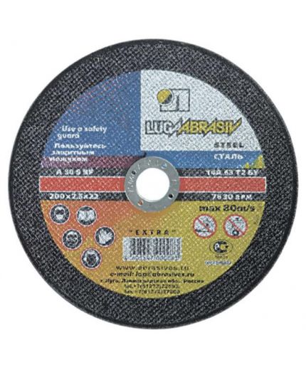 LUGAABRASIV Круг отрезной по металлу 115x1,2x22,2 Фото 2