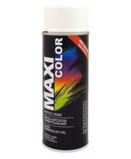 MAXI COLOR Эмаль-аэрозоль универсальная RAL8011 коричневая 400мл