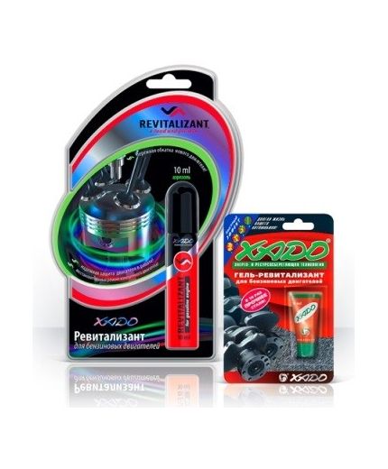 XADO Гель для бензинового двигателя блистер Фото 2