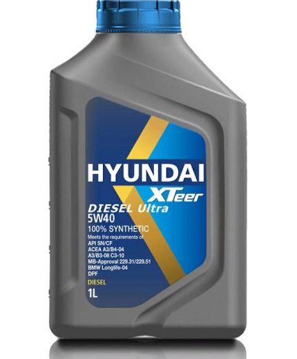 Моторное масло HYUNDAI XTeer Diesel Ultra 5W-40 1л