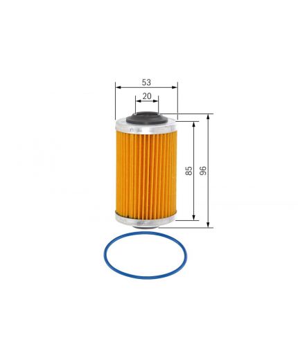 BOSCH Фильтр масляный