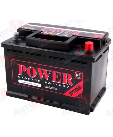 ISTA Аккумулятор Power Optimal 6CT-74A1 640А (74 А/ч) Фото 2