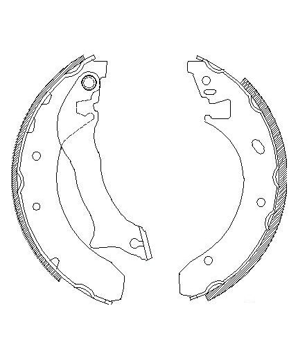 REMSA Колодки дисковые