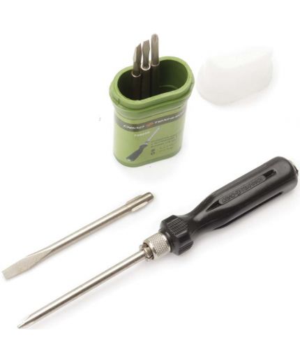 Дело техники Отвертка цанговая с вставками 5 шт. 110 мм Шлиц 6,5,3 мм