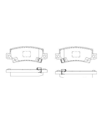 Patron Колодки дисковые задние Фото 2