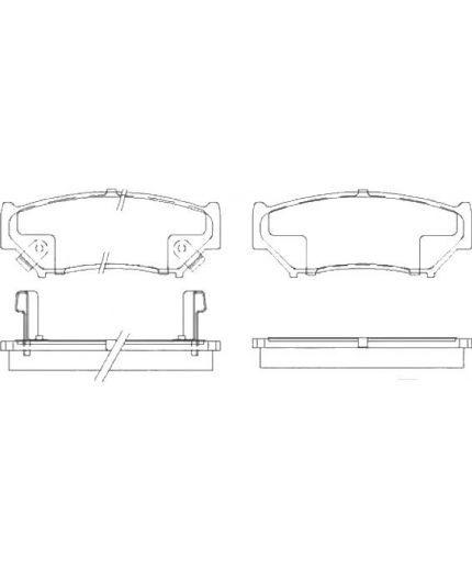 Patron Колодки дисковые