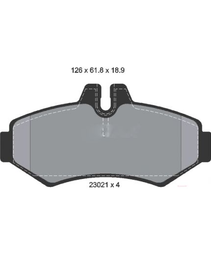 Textar Колодки дисковые