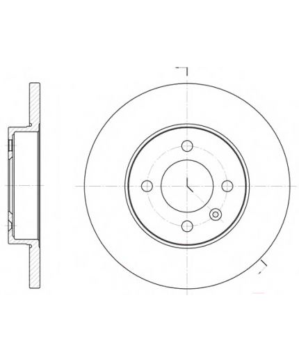 REMSA Колодки дисковые
