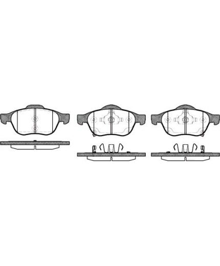 REMSA Колодки дисковые