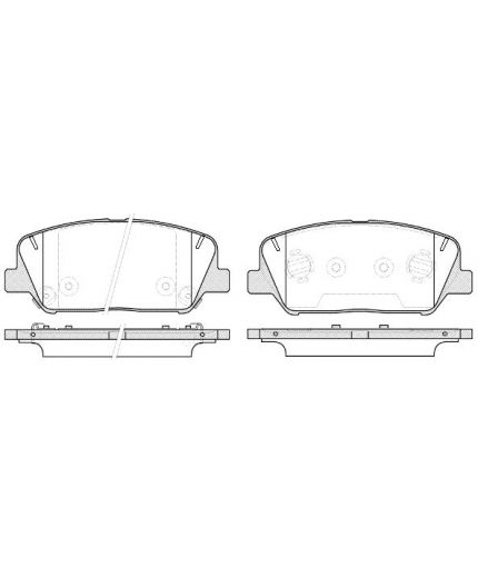 REMSA Колодки дисковые	передние