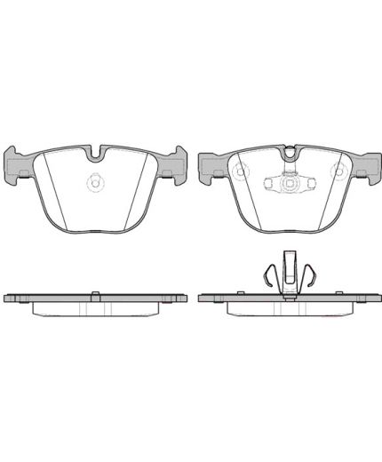 REMSA Колодки дисковые