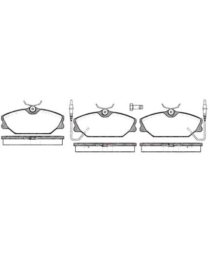 Stellox Колодки дисковые передние, с антискрипящими пластинами Фото 2