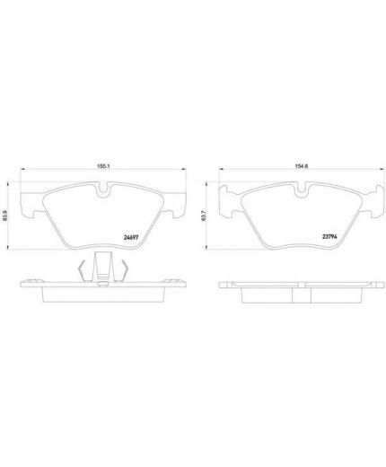 Textar Колодки дисковые передние Фото 2