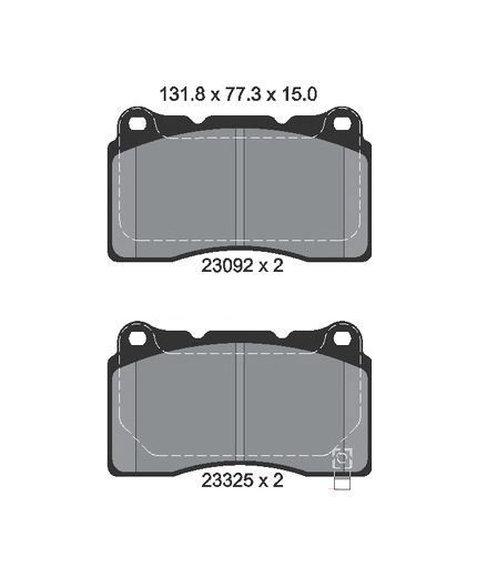 Textar Колодки дисковые