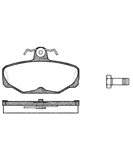 Stellox Колодки дисковые задние Фото 2