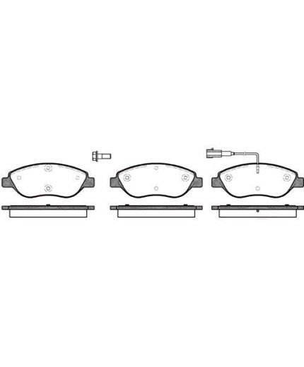 REMSA Колодки дисковые
