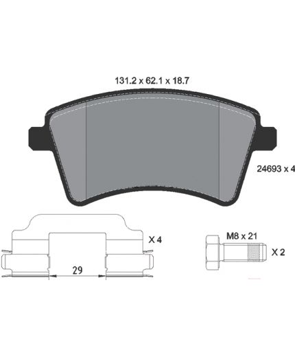 Textar Колодки дисковые Фото 2