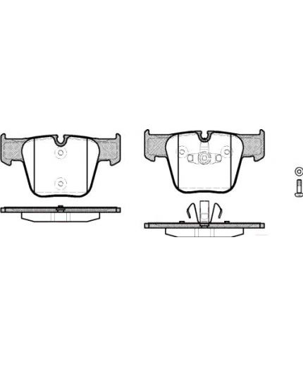 REMSA Колодки дисковые Фото 2