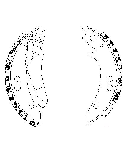 REMSA Колодки дисковые