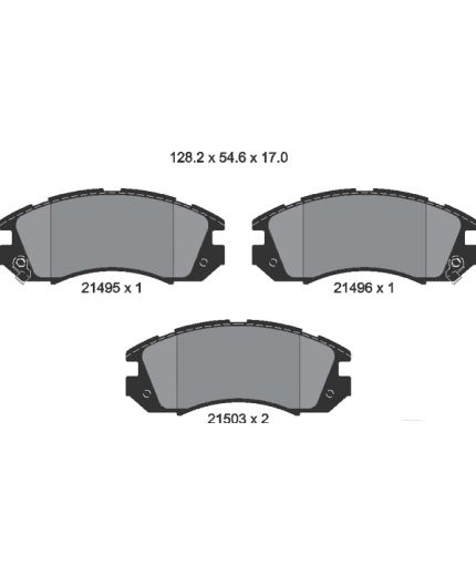 Textar Колодки дисковые передние