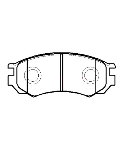HSB Колодки дисковые