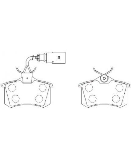 HSB Колодки дисковые