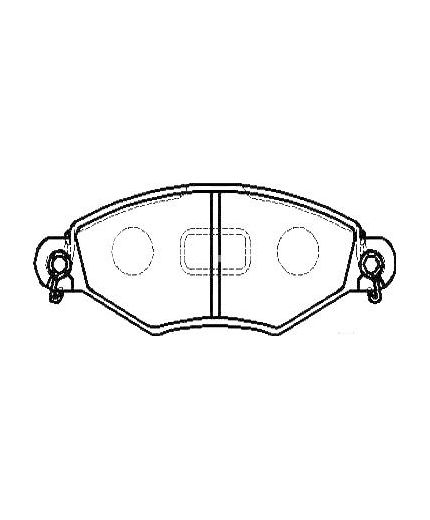 HSB Колодки дисковые