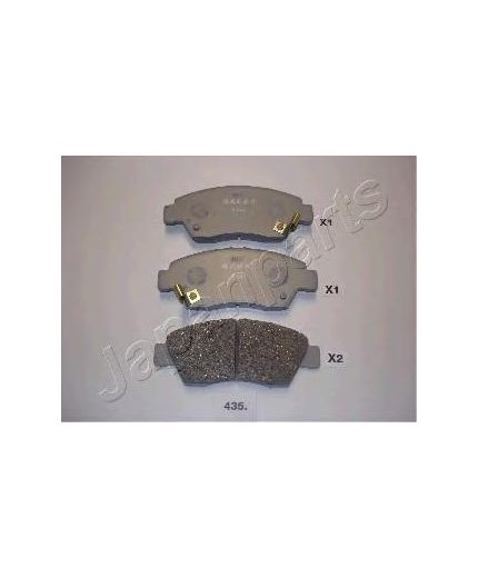 Japanparts Колодки дисковые передние