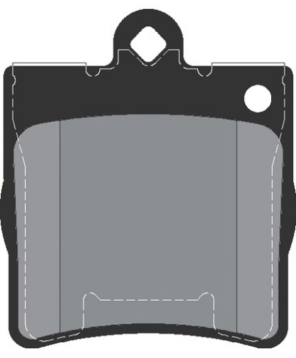 Textar Колодки дисковые задние