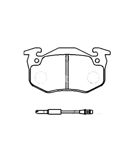 HSB Колодки дисковые