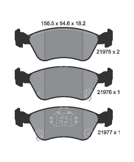 Textar Колодки дисковые передние Фото 3