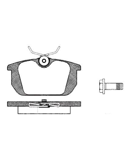Stellox Колодки дисковые задние