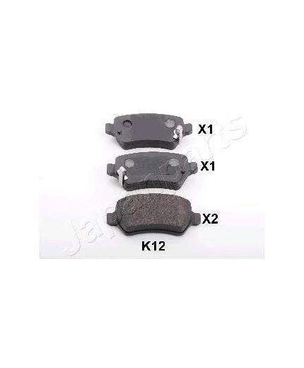 Japanparts Колодки дисковые задние